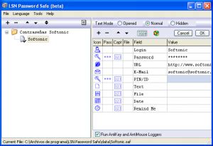 LSN Password Safe 3.1.0